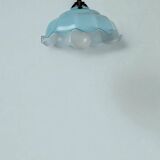 Opal glass pendant light