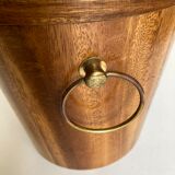 1960 Scandinavian teak champagne bucket