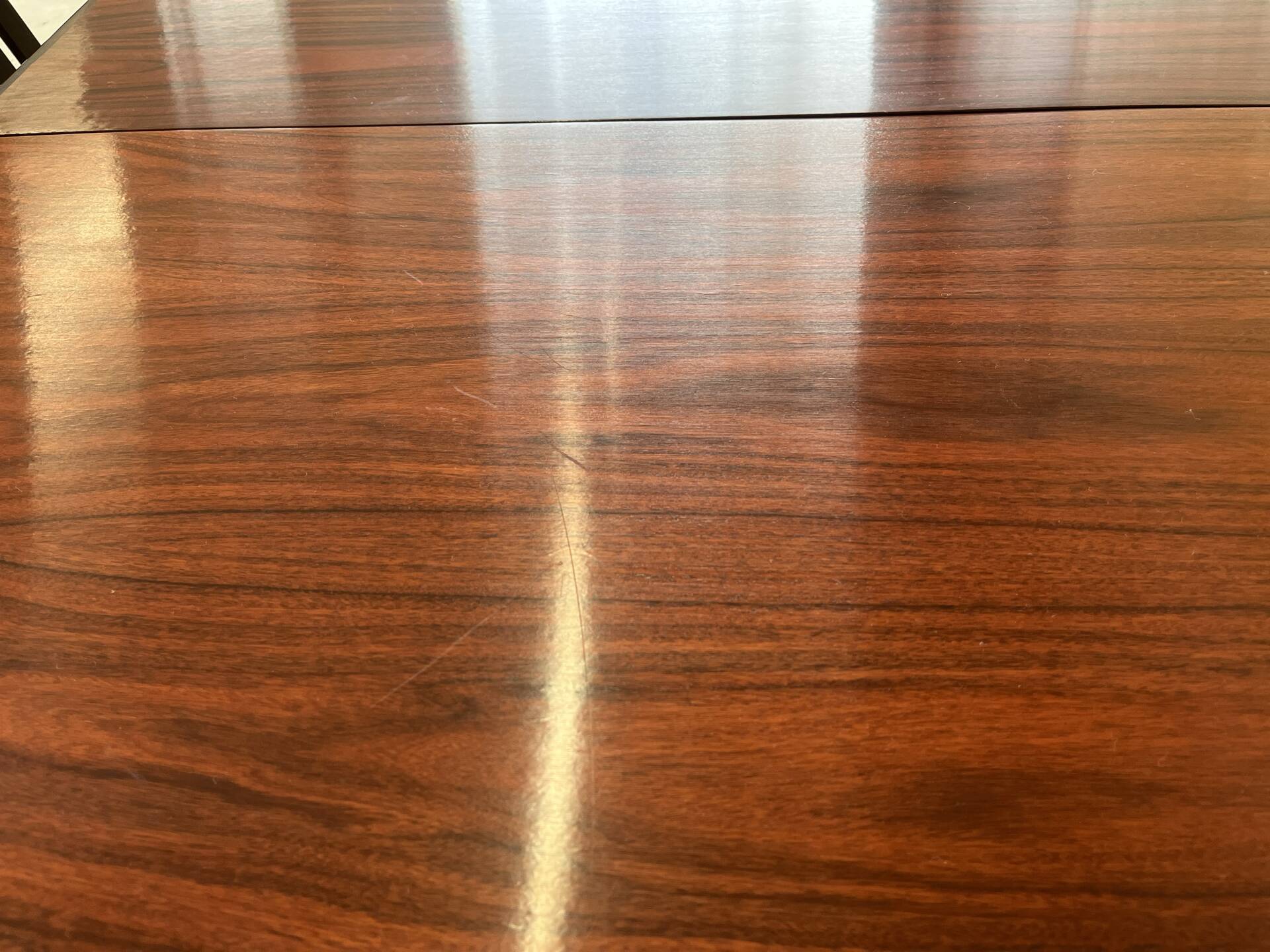 Vintage rosewood dining table by Skovby