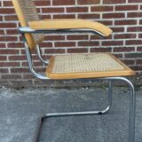 Cesca chair B64 with armrests by Marcel Breuer Design