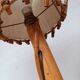 Bamboo and rattan floor lamp 2 fires 60s