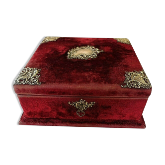 Napoleon III jewelry/sewing box; XIX