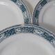 6 flat plates lotus, terre de fer