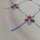 Large antique platter Badonviller Fénal Normandy pattern