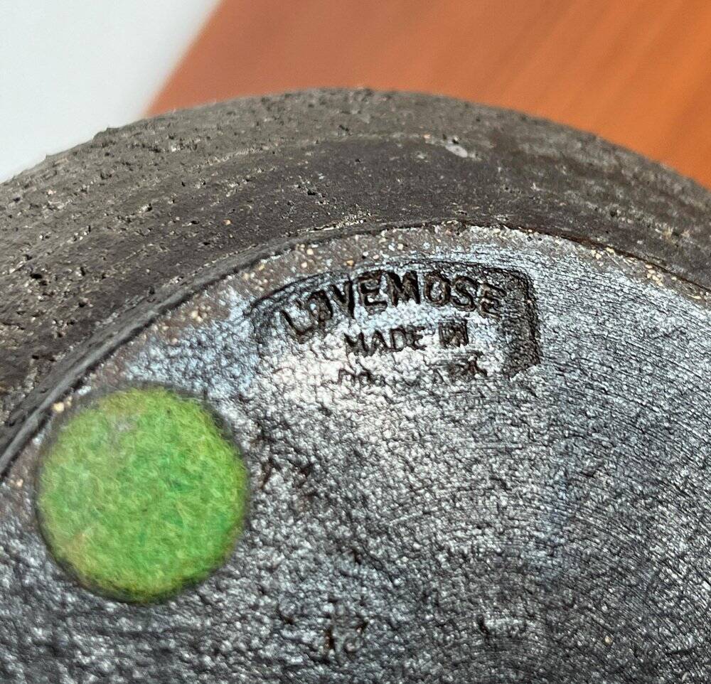 Carafe vase from the Danish pottery studio Lovemose, Denmark, 1960s.