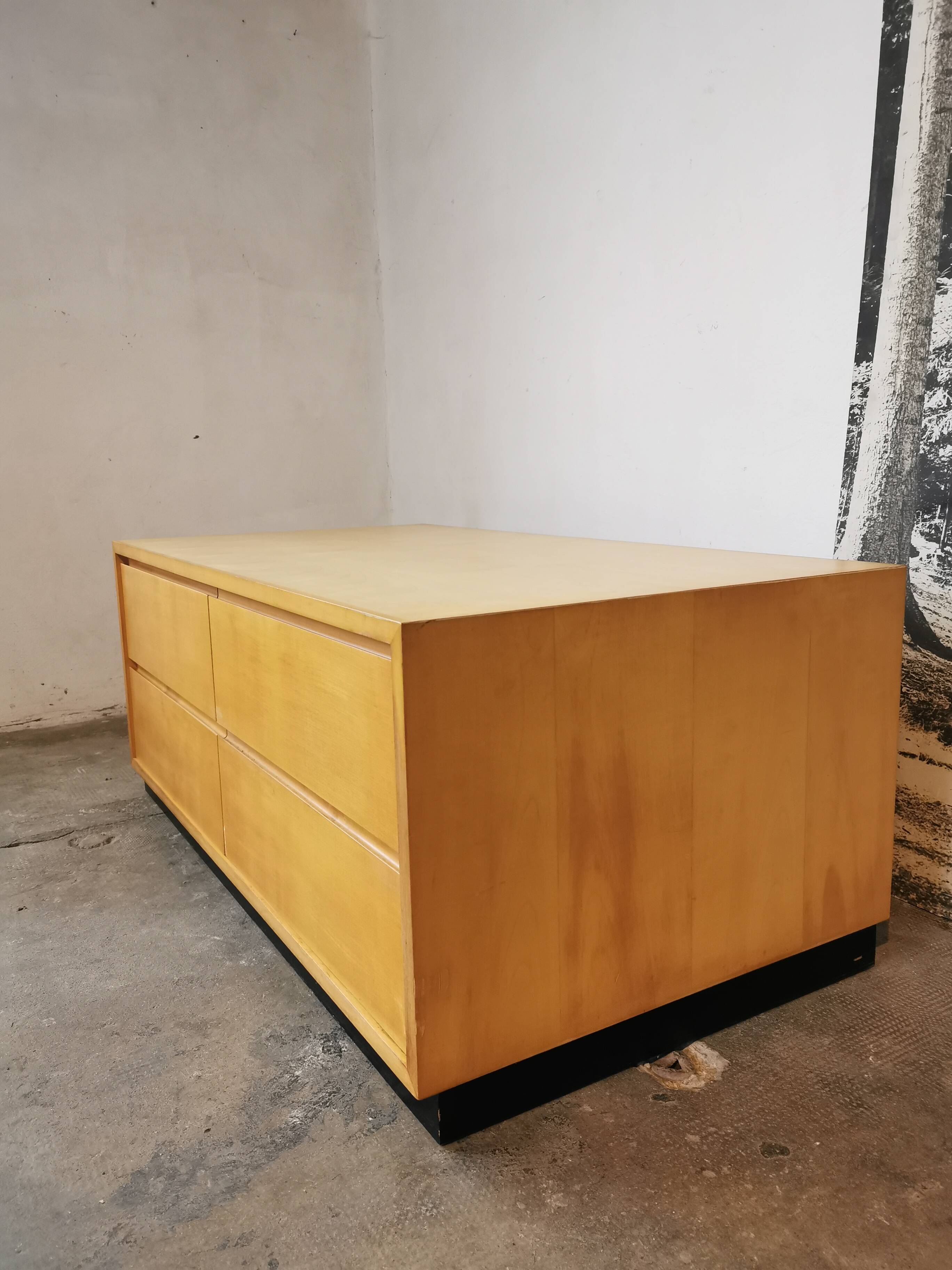 Low cabinet with drawers, wk Mobel