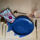 Four fish plates