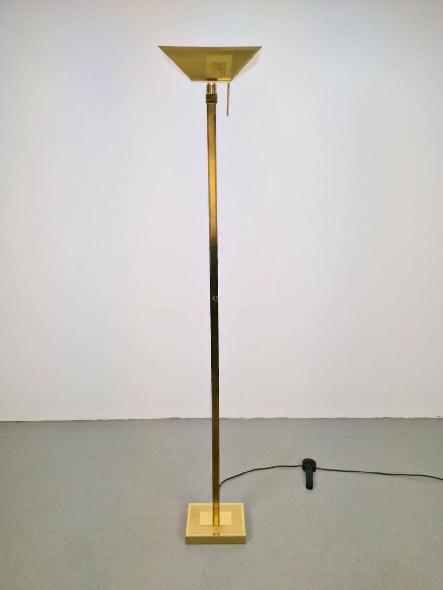 Vintage Brass Floor Lamp from Deknudt, 1970s