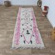 Berber hallway rug pink 290 X 90 CM