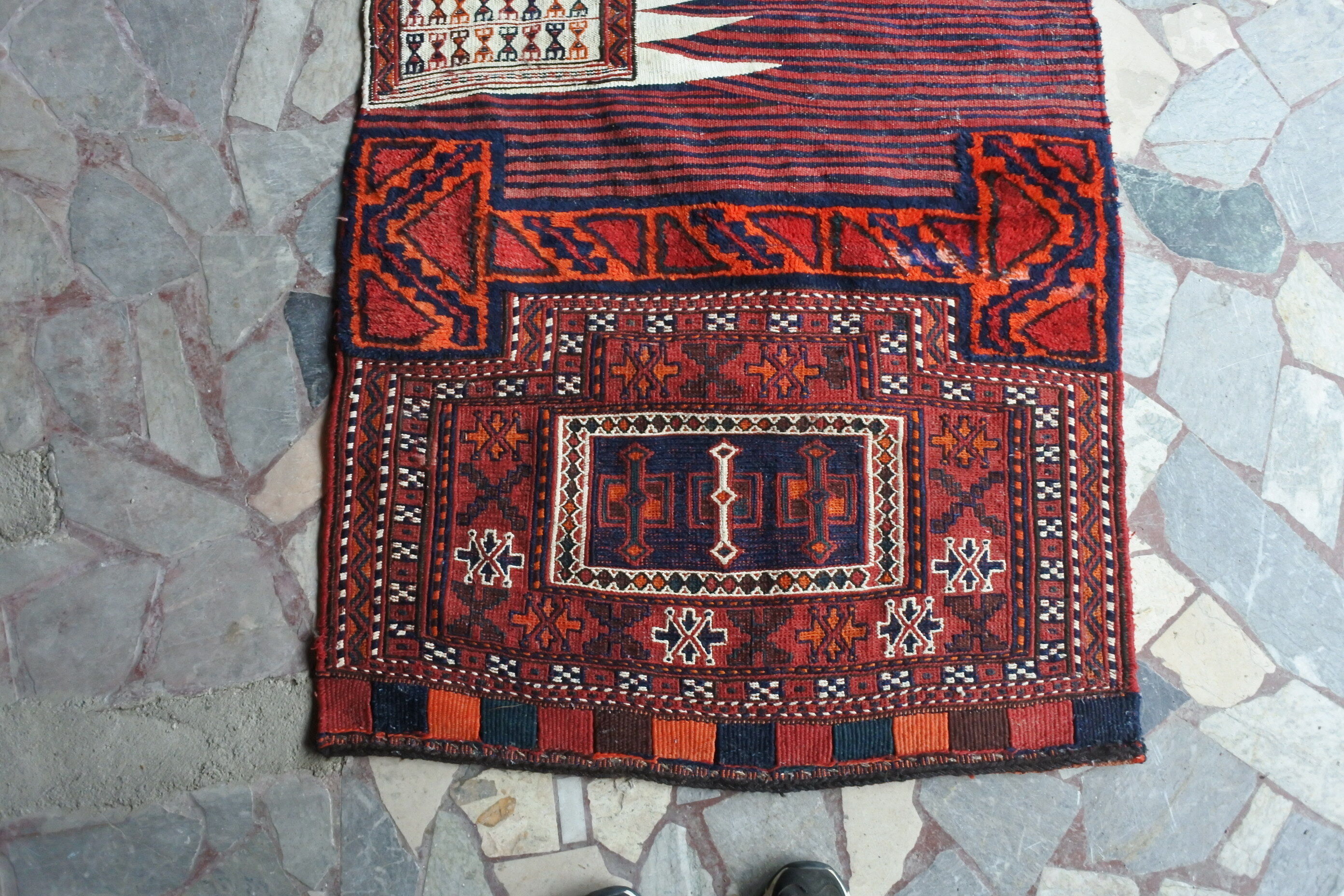 Soumak/Mafrash vintage rug