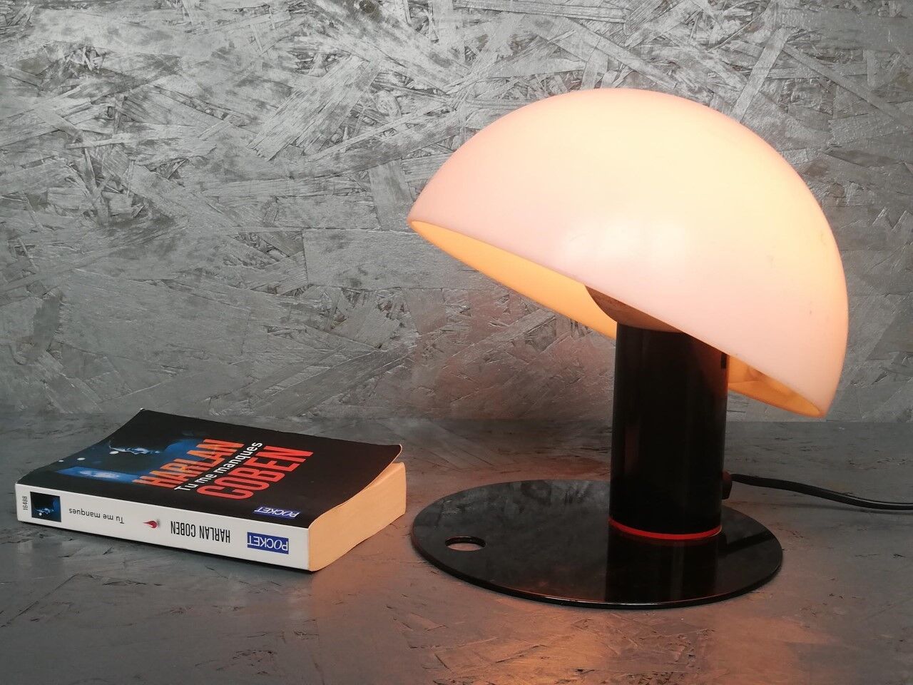 Italian lamp 70s Franco Mirenzi for Valenti Luce