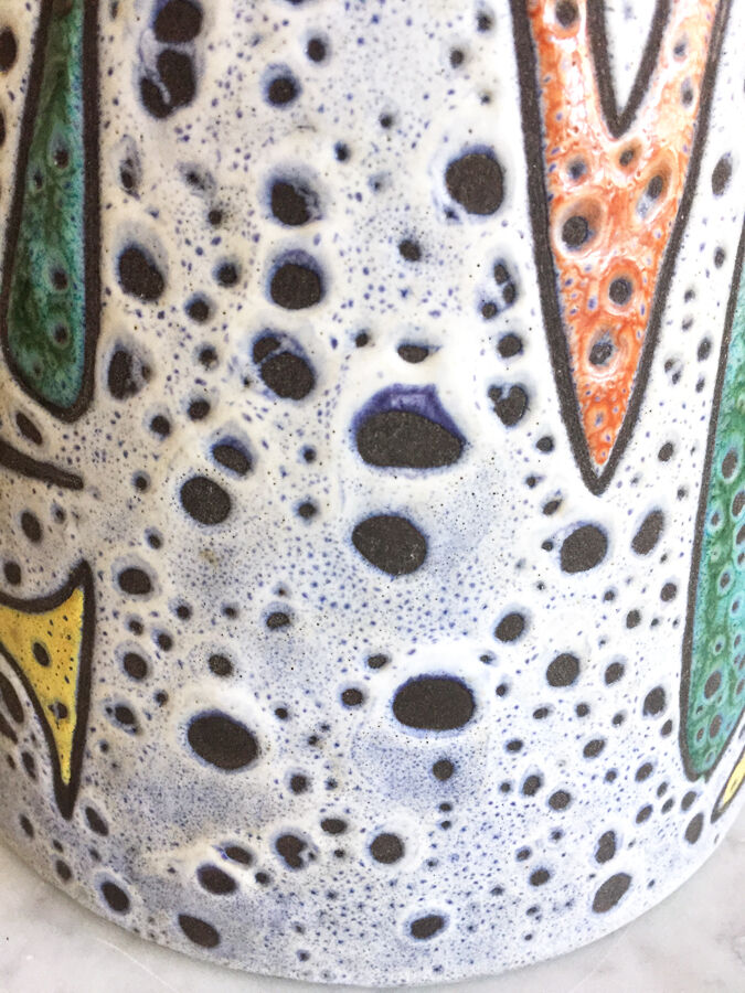 Vallauris ceramic vase, 1970