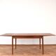 Mid-Century Danish Teak Extendable Dining Table, 1960s.