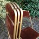 4 folding chairs, Chaisor, 1970