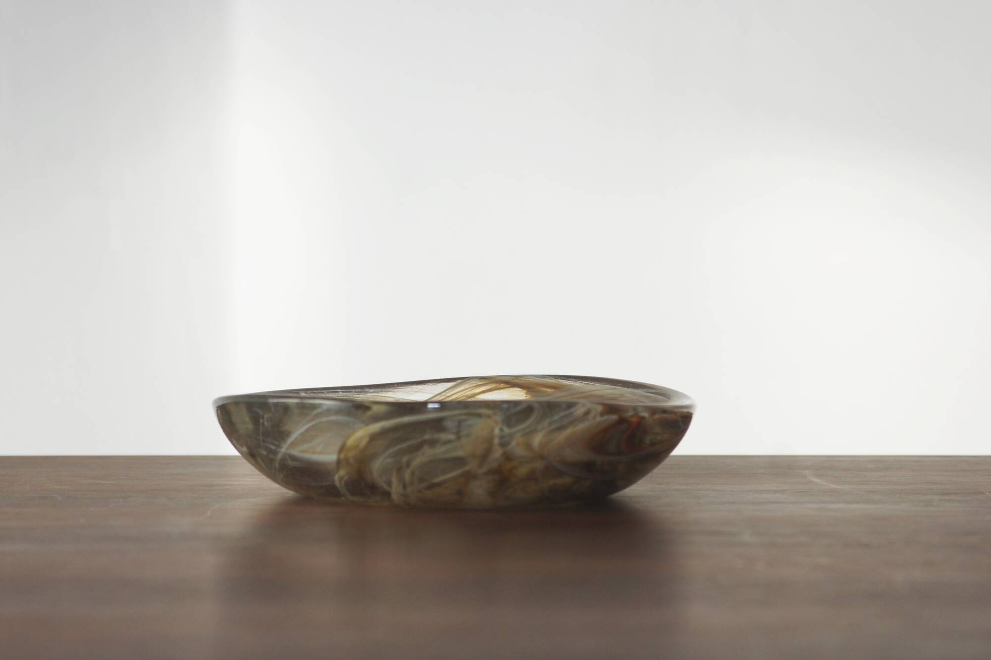 Danish Glass Model 868 Bowl by Michael Bang for Holmegaard, 1970s
