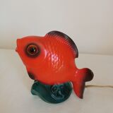 Vintage fish lamp