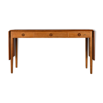 Design midcentury modern desk AT-305 by Hans J. Wegner for Andreas Tuck, 1950s