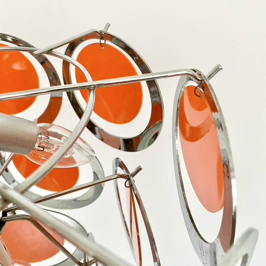 Vintage 70's pop chandelier