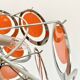 Vintage 70's pop chandelier