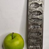 Old chocolate mold, fish shapes, 22 cm