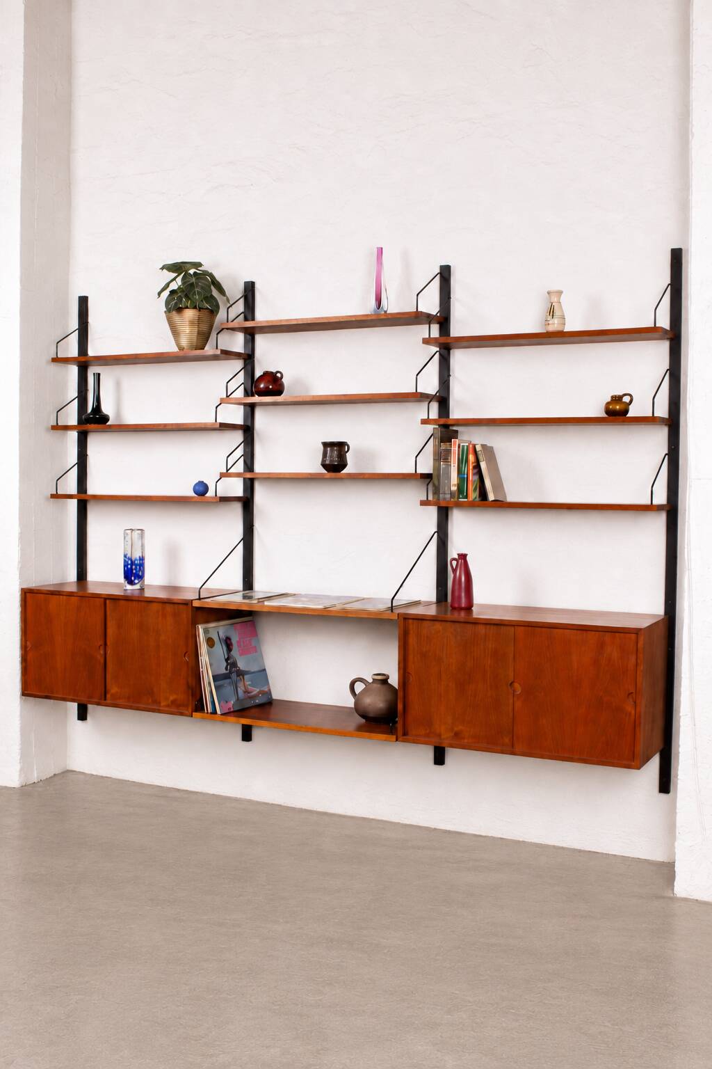 Poul Cadovius Shelving System Cado Royal Vintage Teak 60s