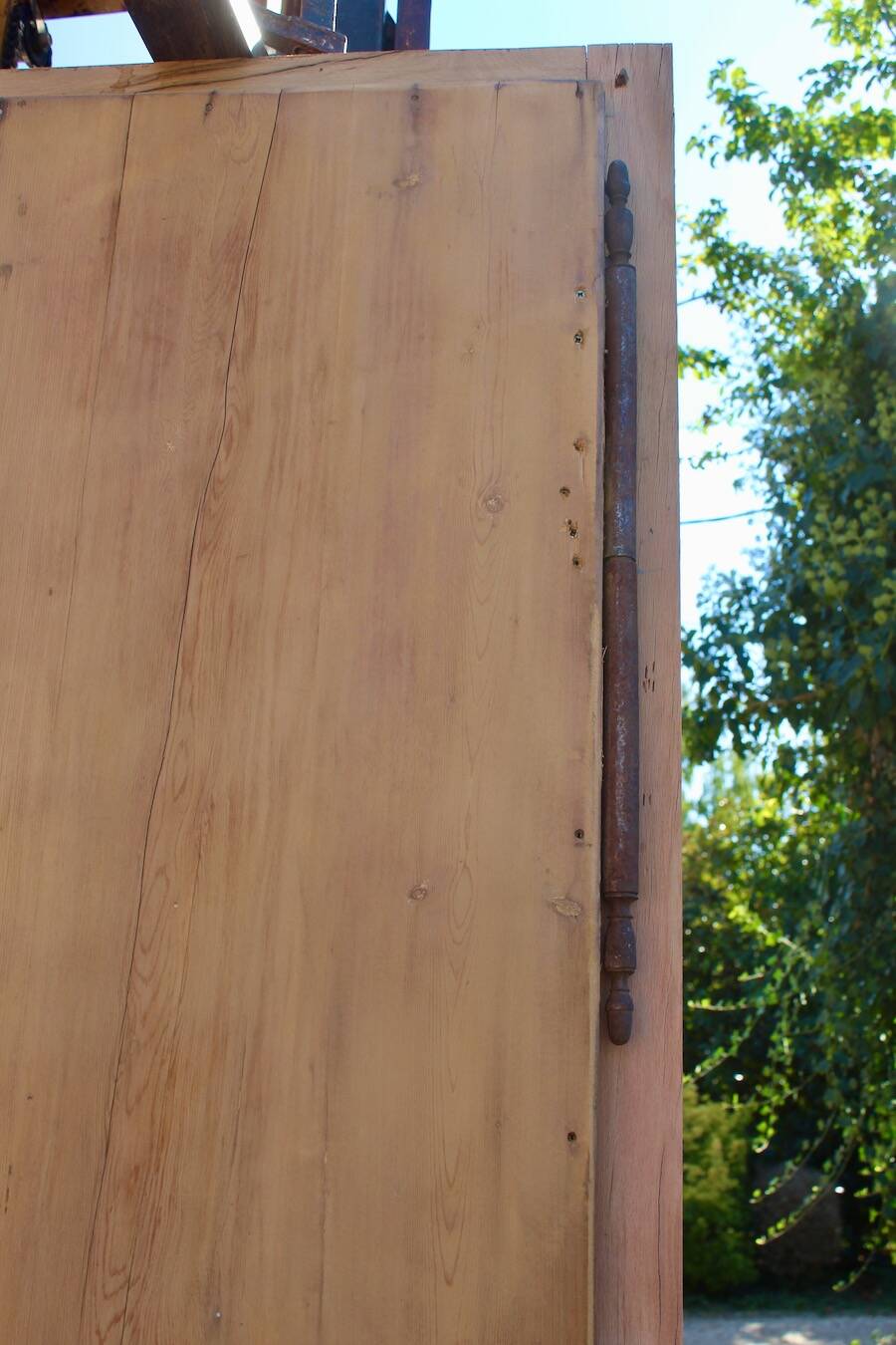 Double Door In Carved Walnut 19th Century