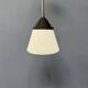 Opaline glass Kandem pendant lamp model 409