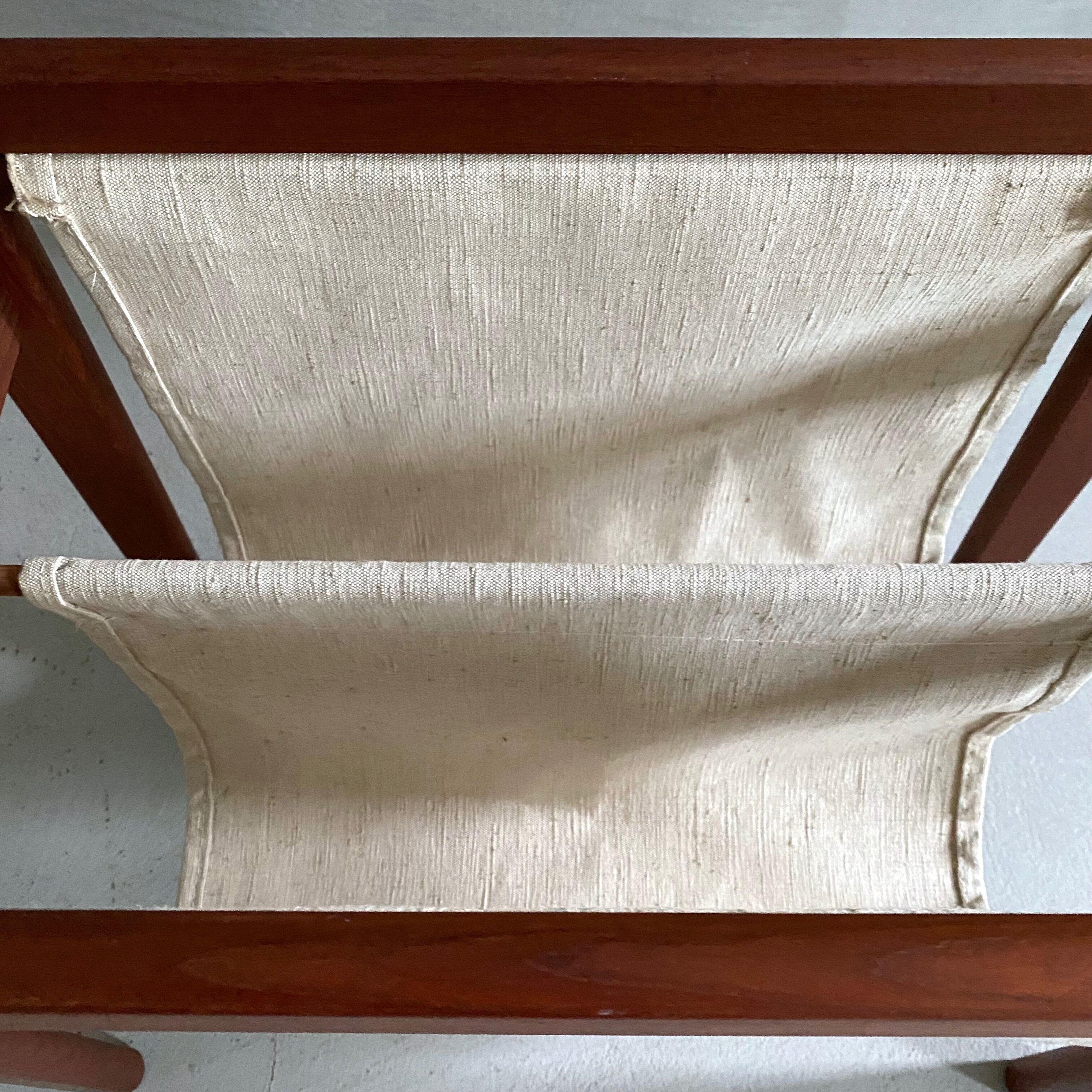 Vintage magazine rack scandinavian design