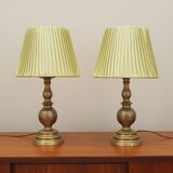 Set of two bedside lamps, Danish design, 1970s, made in Denmark