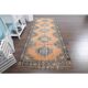 Vintage Turkish Hand-Knotted Runner 125x340