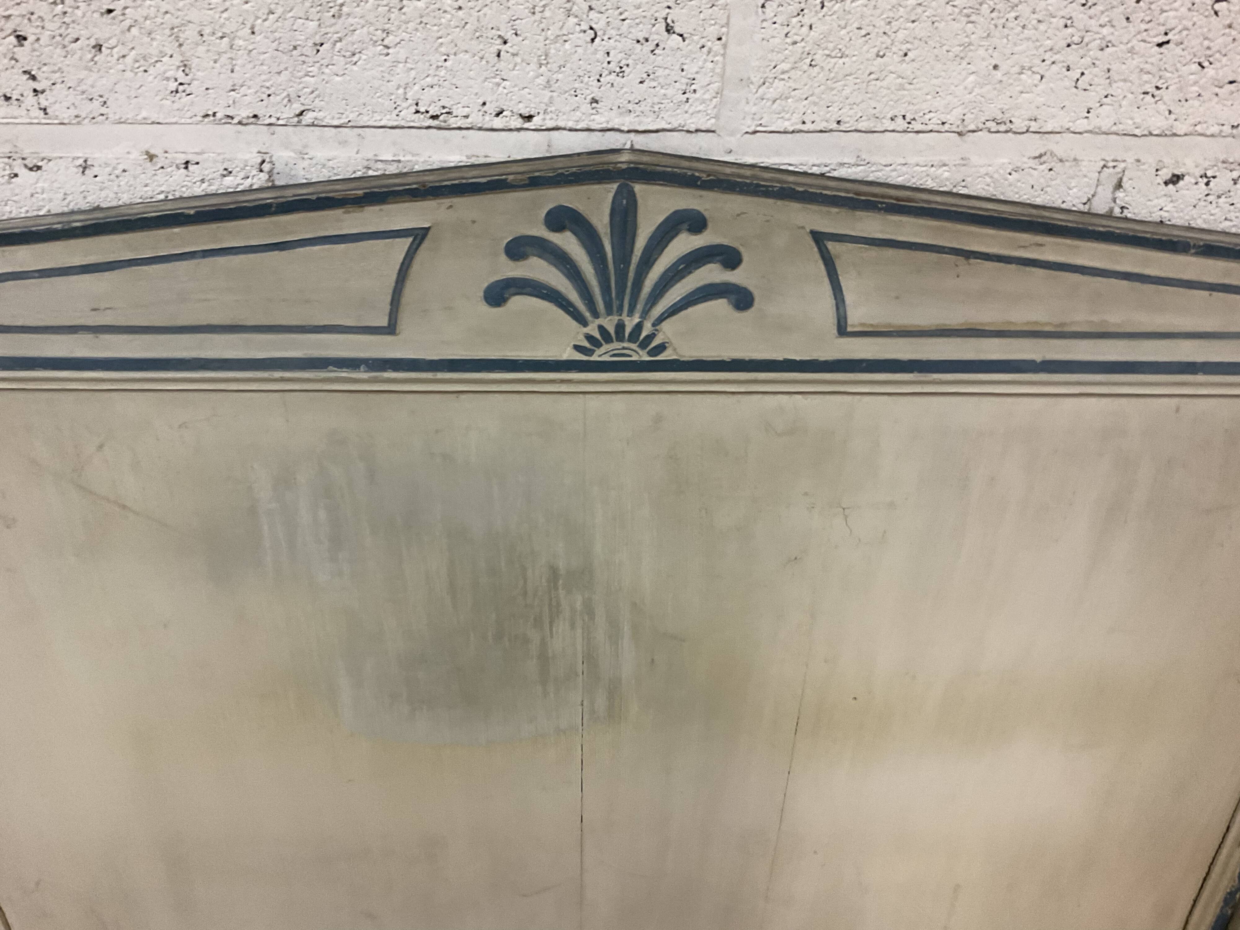 Directoire period headboard