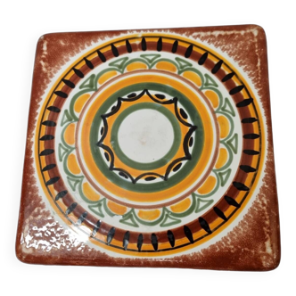 Henriot Quimper trivet, mid-20th century