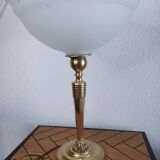 Lampe art-déco en laiton