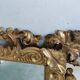 Miroir xixe style louis xv bois stuc doré