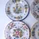 6 vintage plates Martres Tolosane Jodra Noirmoutier