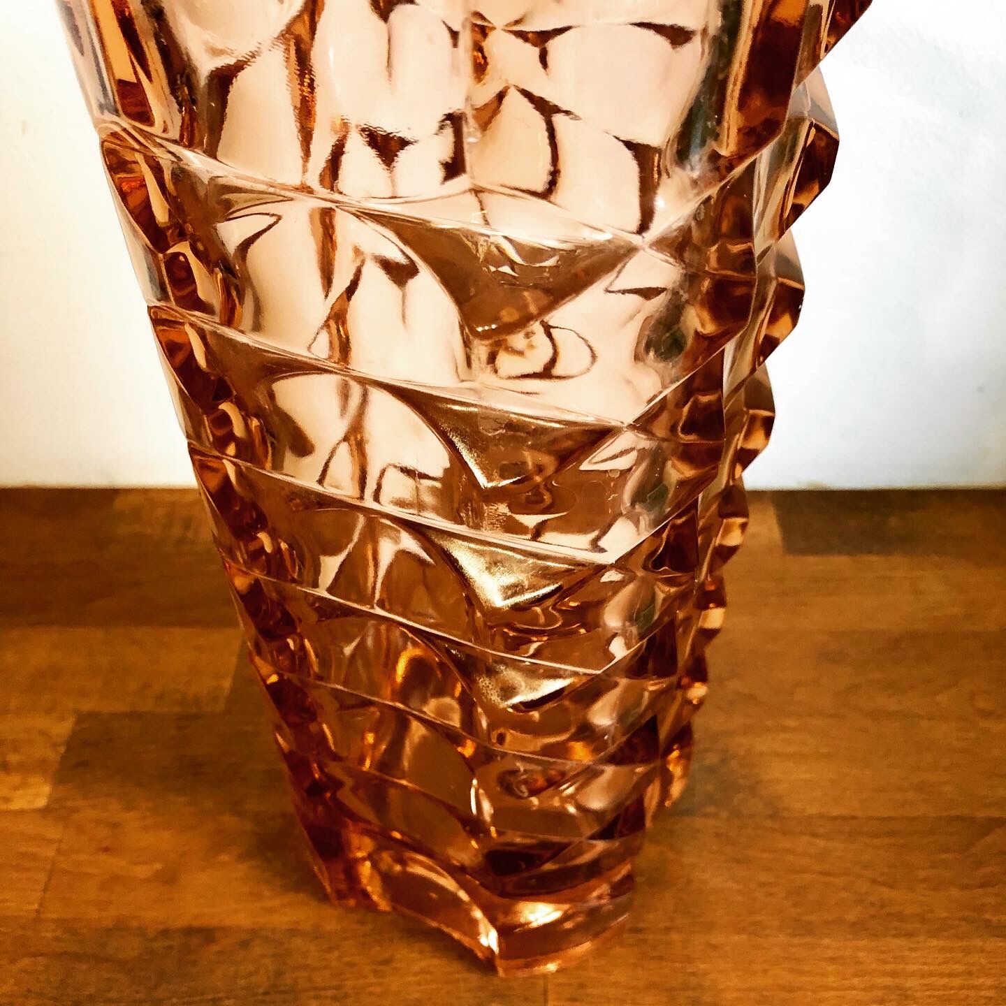 Vase Art Deco rose