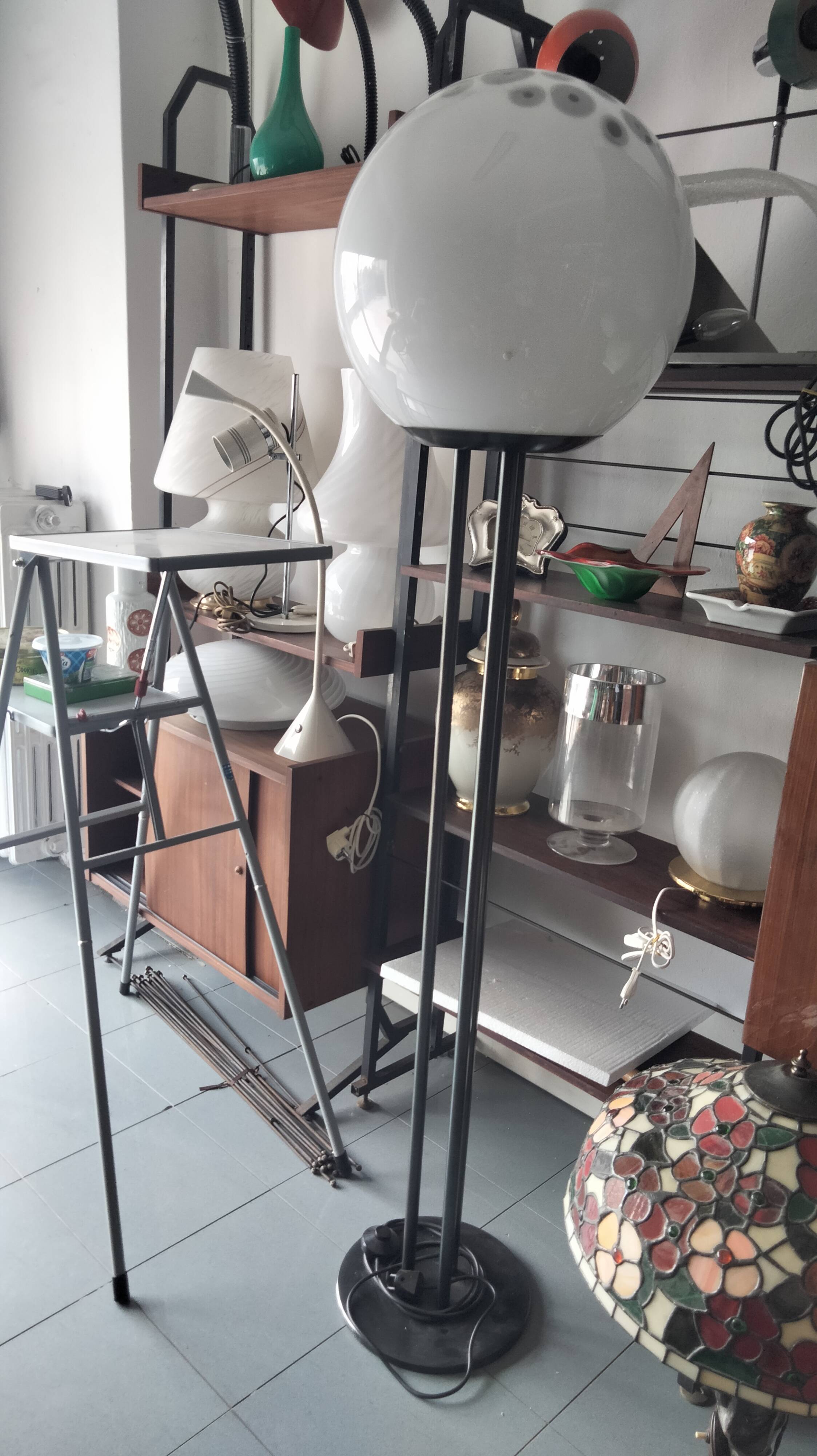 Lampadaire en verre de Murano La Murrina, Italie années 1960