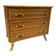 Commode vintage en rotin 1960