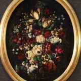 Still life painting from the 19th century