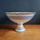 Blue and White Footed Faience Bowl