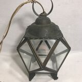 1970s lantern pendant lamp