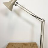 Vintage beige architect table lamp from fax, 1970s