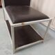 Professional furniture shoe store stool seat chair skai and iron