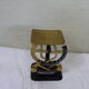 Weighs bilateral vintage metal letter 1940
