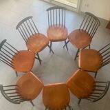 8 Fanett chairs from the 50s