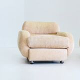 Vintage Italian armchairs 1970s , set of 2