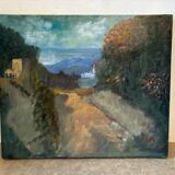 Landscape signed Vanna