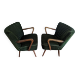 Paire de fauteuils coktail