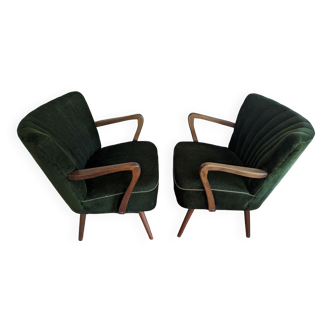 Paire de fauteuils coktail