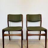 Scandinavian Style Teak Dining Chairs, 1960’s Set of 2